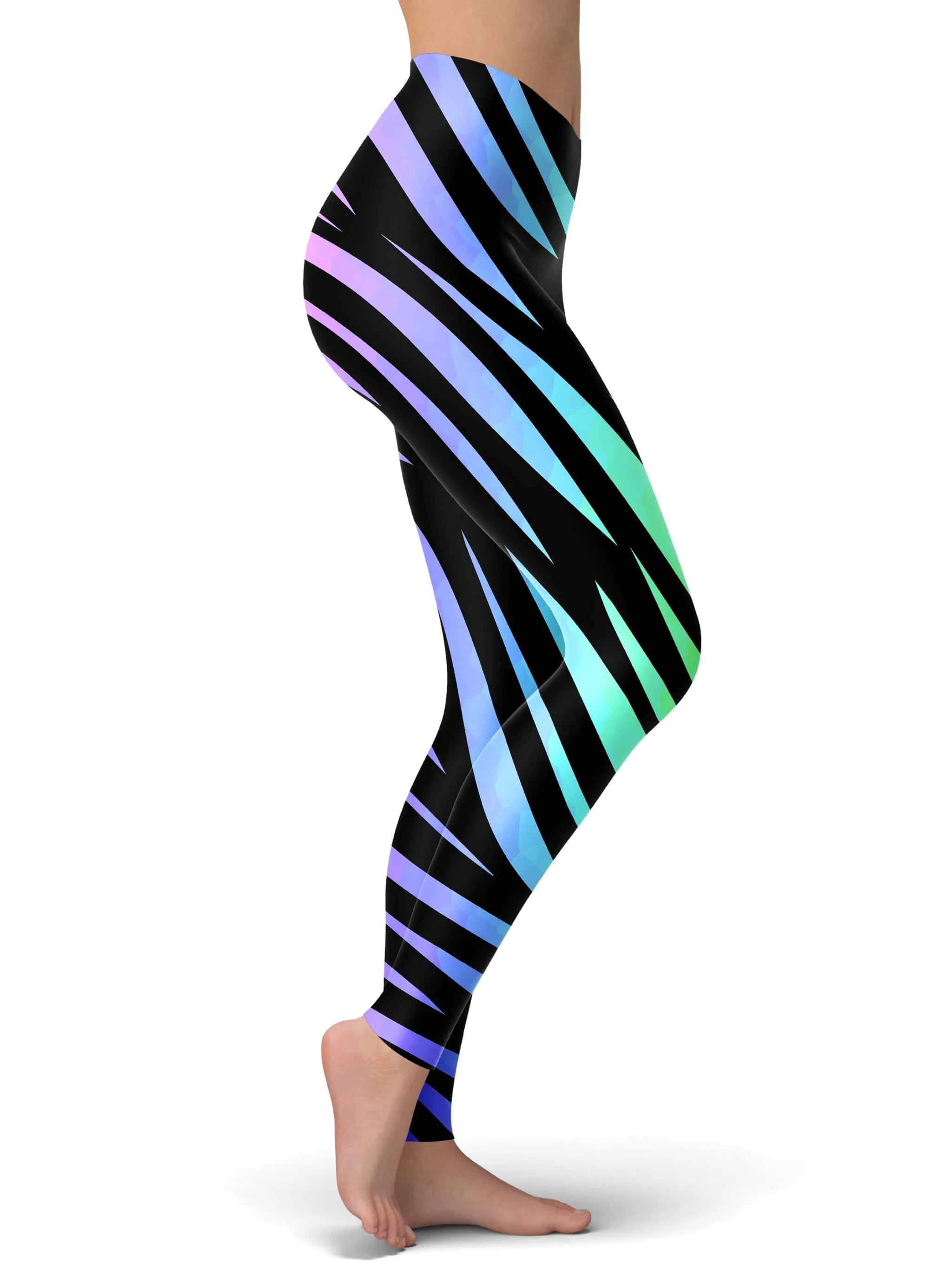 Colorful Jungle Print Leggings