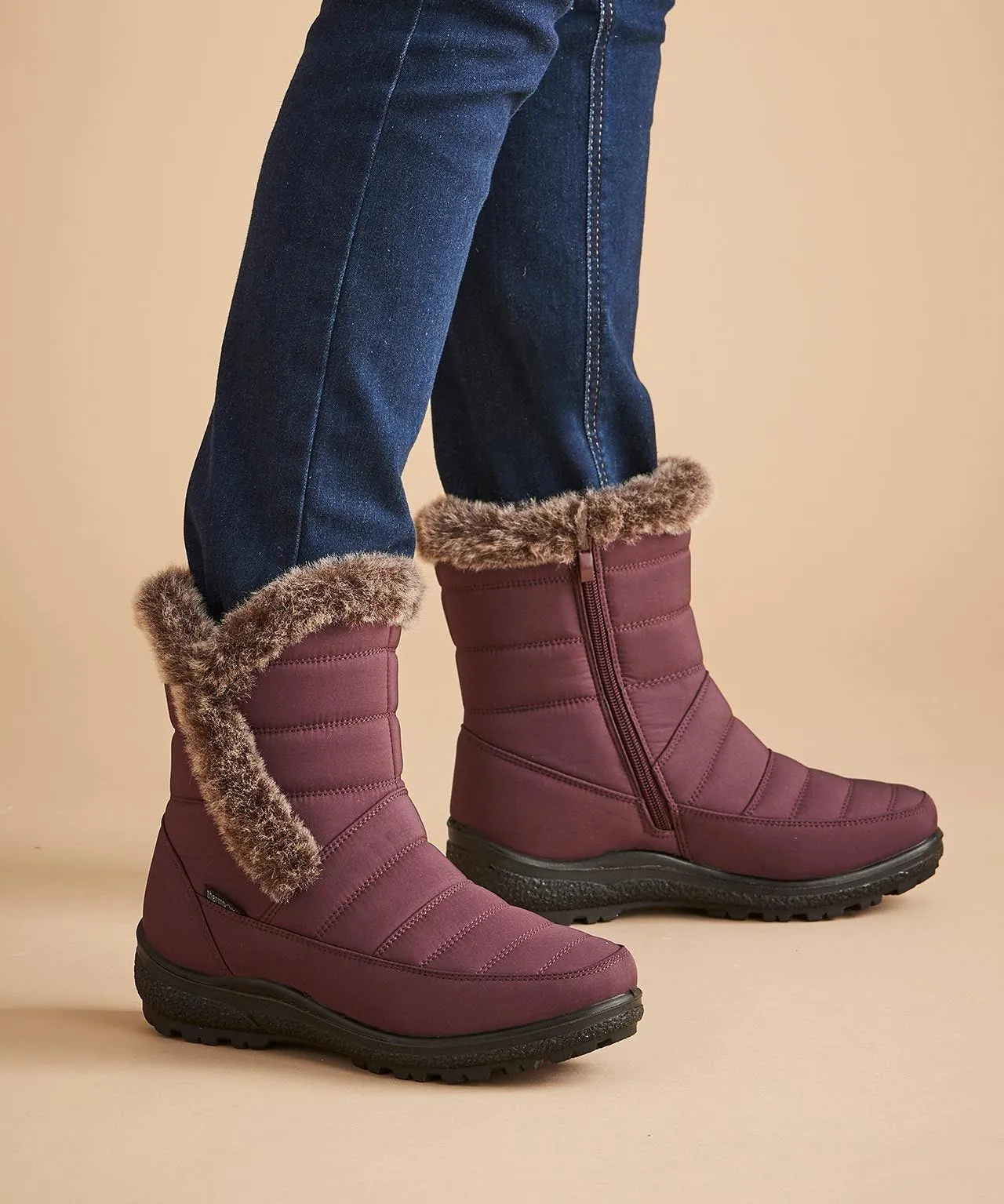 Comfortable Quilted Boots