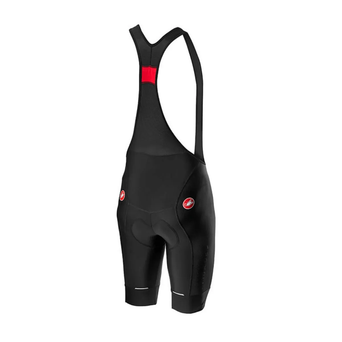 Competizione Black Bib Cycling Shorts by Castelli