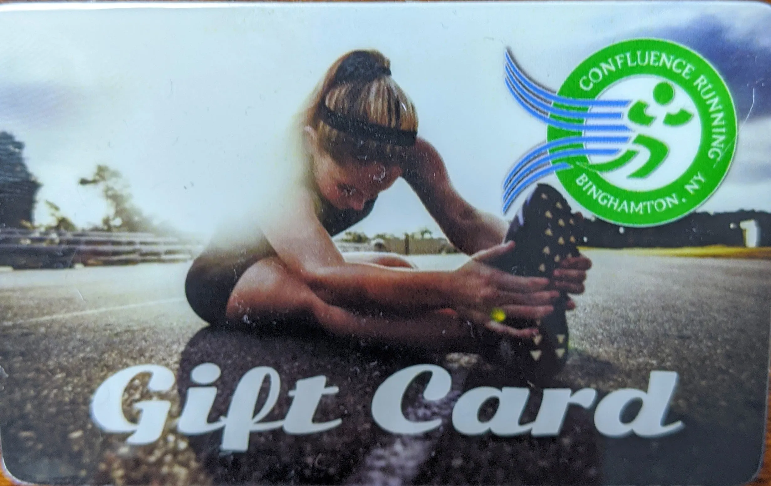 Confluence Running Gift Card.