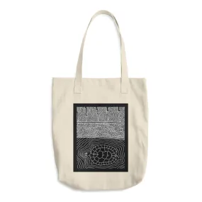 Cotton Tote Bag Barton Springs Snapping Turtle Product