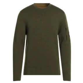 C.P. Company Green Sweater Mens 11CMKN260A 006148A 665