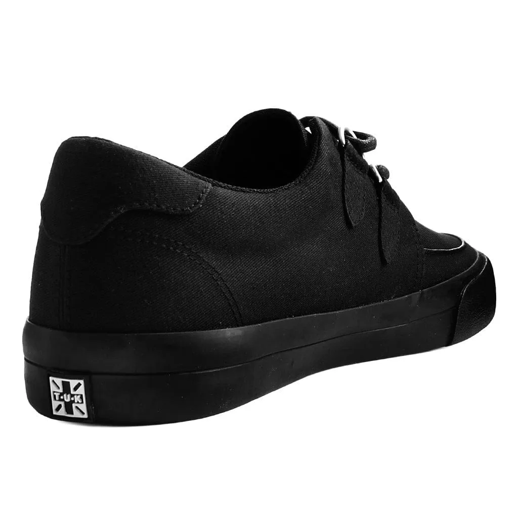 Creeper Sneaker Essential Black Canvas