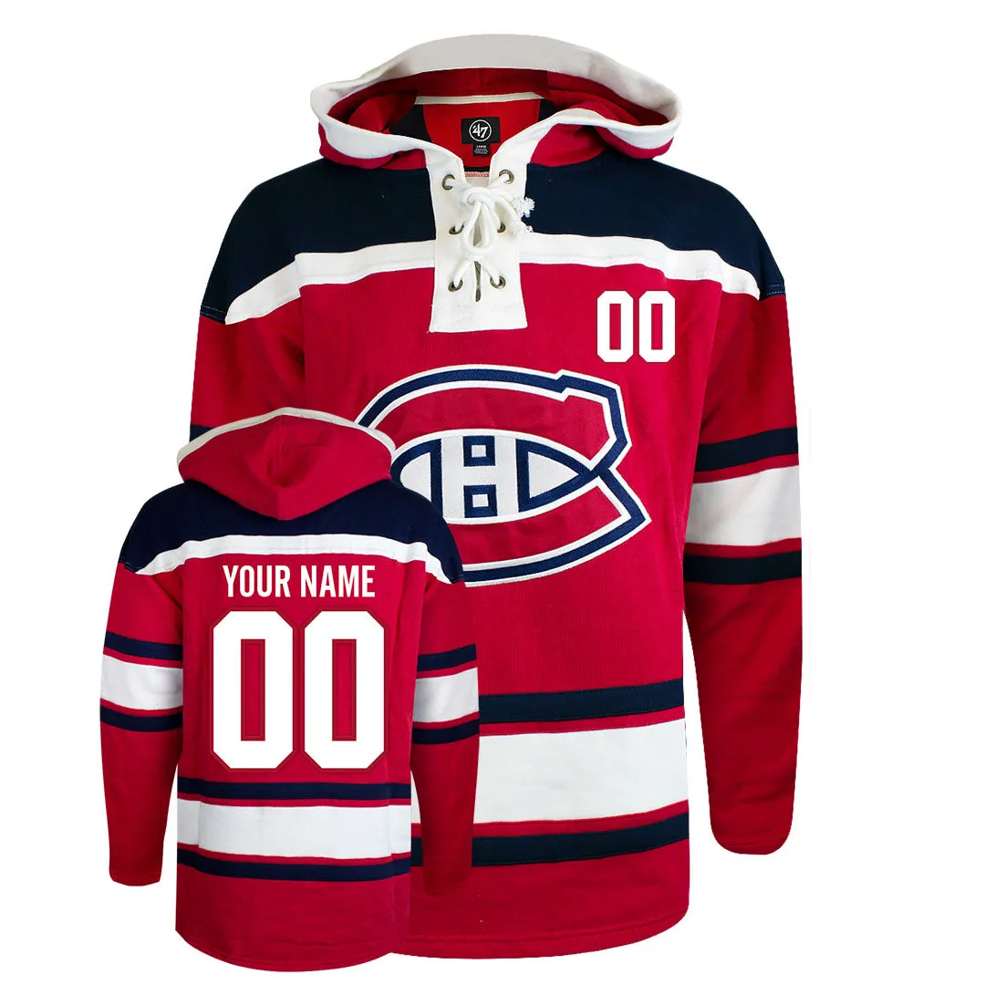 Customizable Canadiens Fleece Lacer Hoody