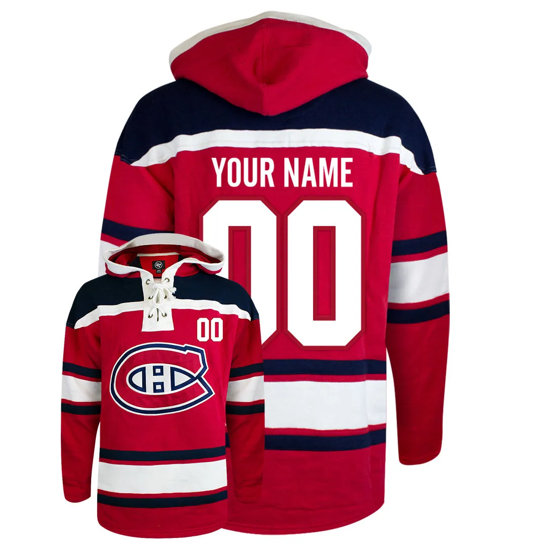 Customizable Canadiens Fleece Lacer Hoody