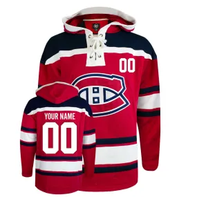 Customizable Canadiens Fleece Lacer Hoody