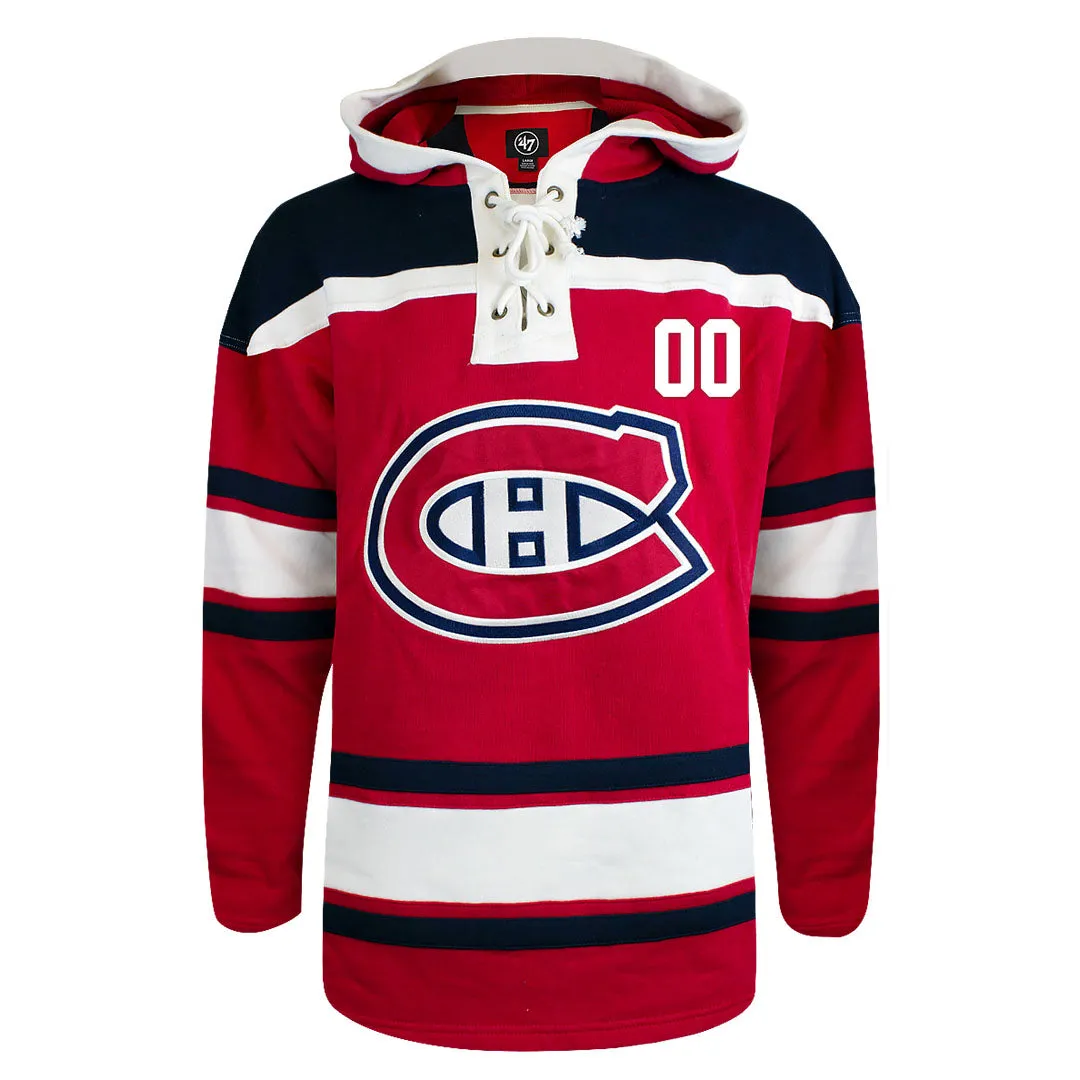 Customizable Canadiens Fleece Lacer Hoody