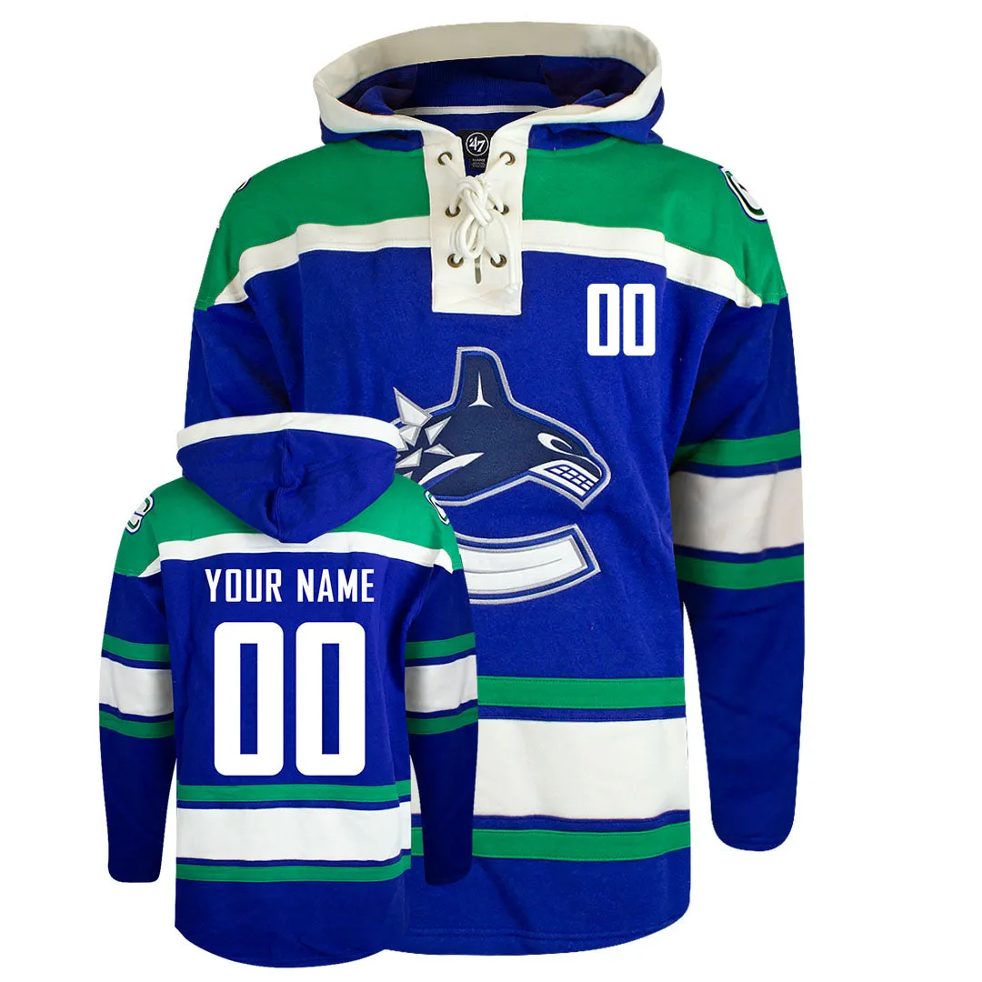 Customizable Canucks Fleece Lacer Hoody