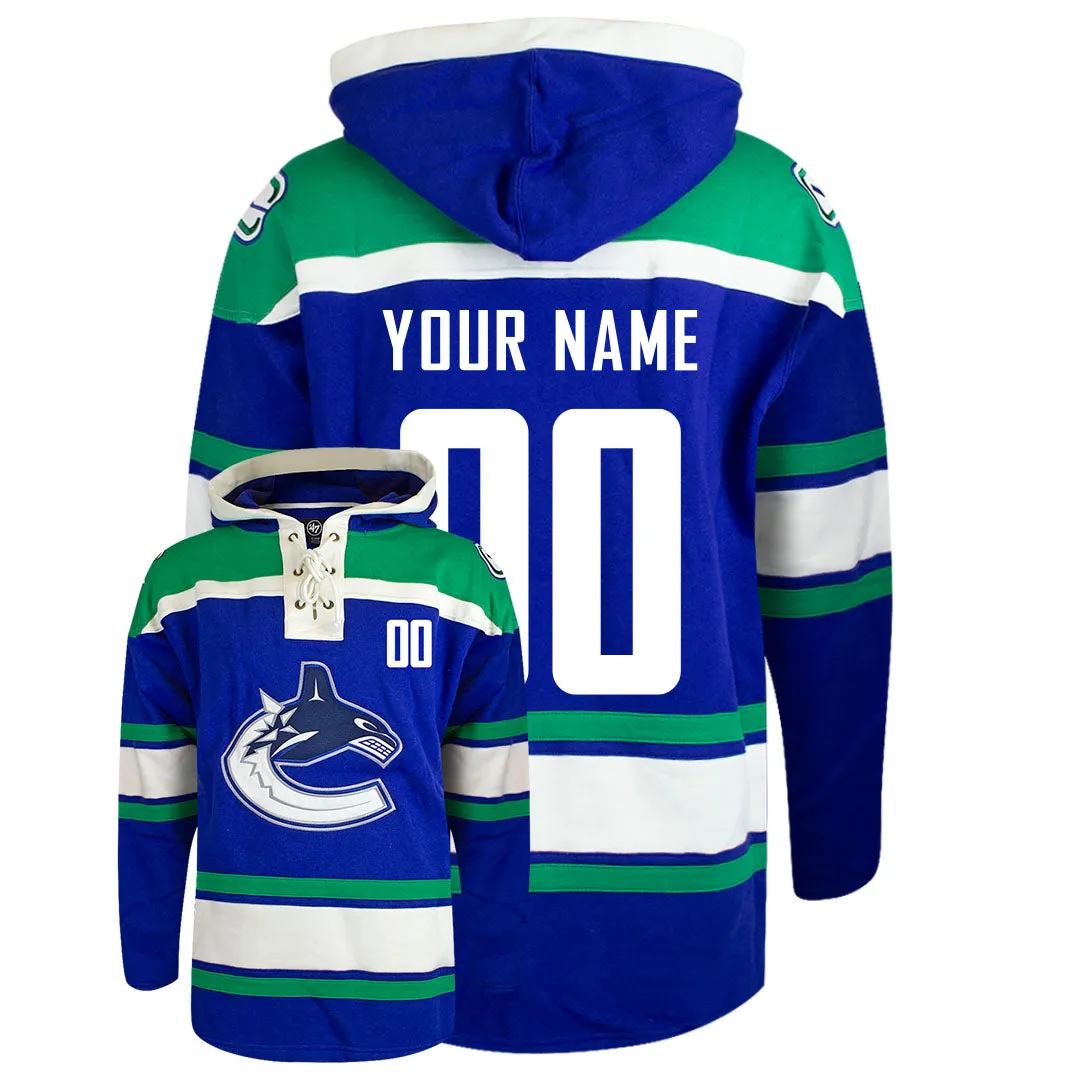 Customizable Canucks Fleece Lacer Hoody