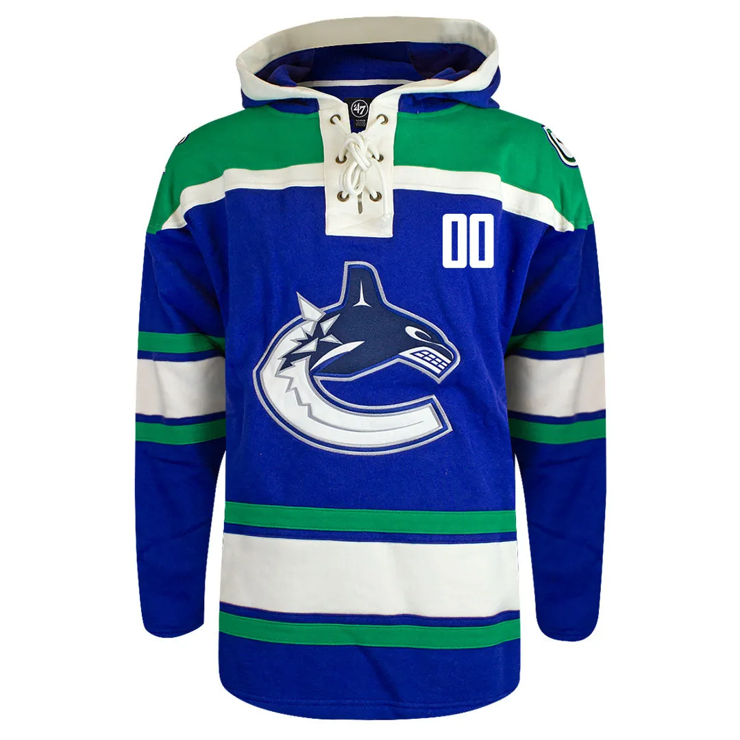 Customizable Canucks Fleece Lacer Hoody