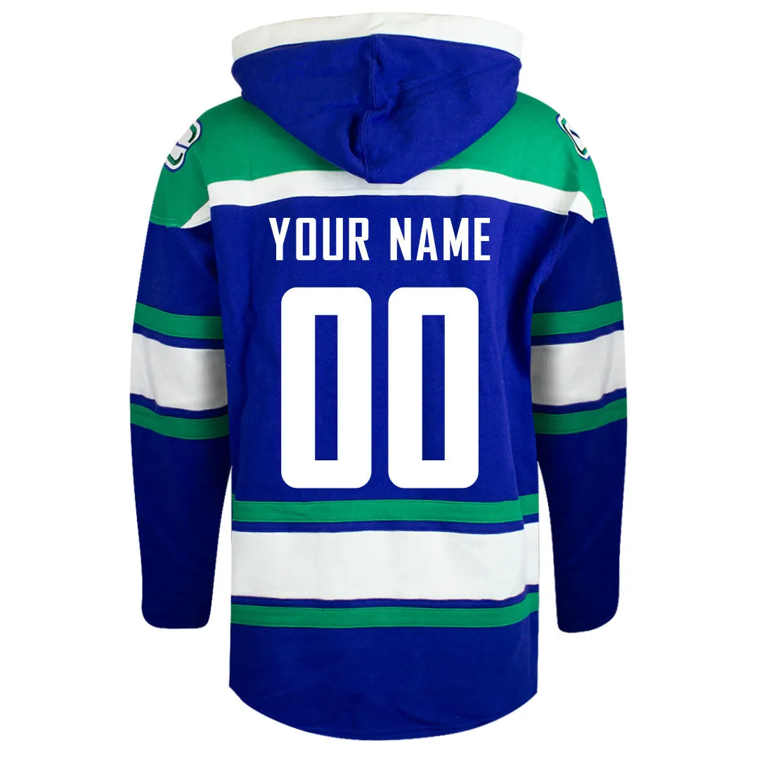 Customizable Canucks Fleece Lacer Hoody