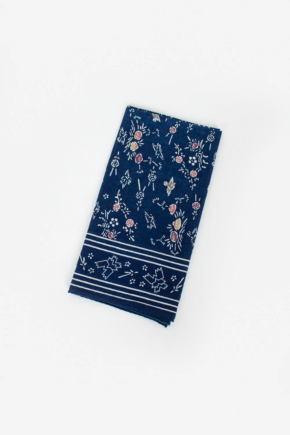 Dark Indigo Khadi Bandana