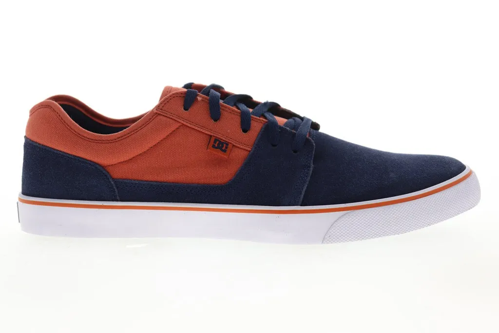 DC Tonik 302905 Men's Blue Suede Skate Sneakers Shoes