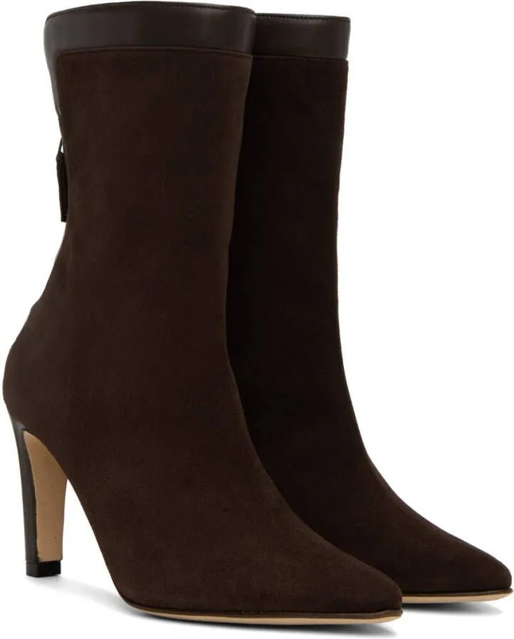 Designer Brown Zufapla Boots