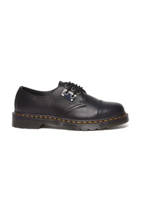 Dr. Martens 1461 Metal Plate Black Leather Shoes