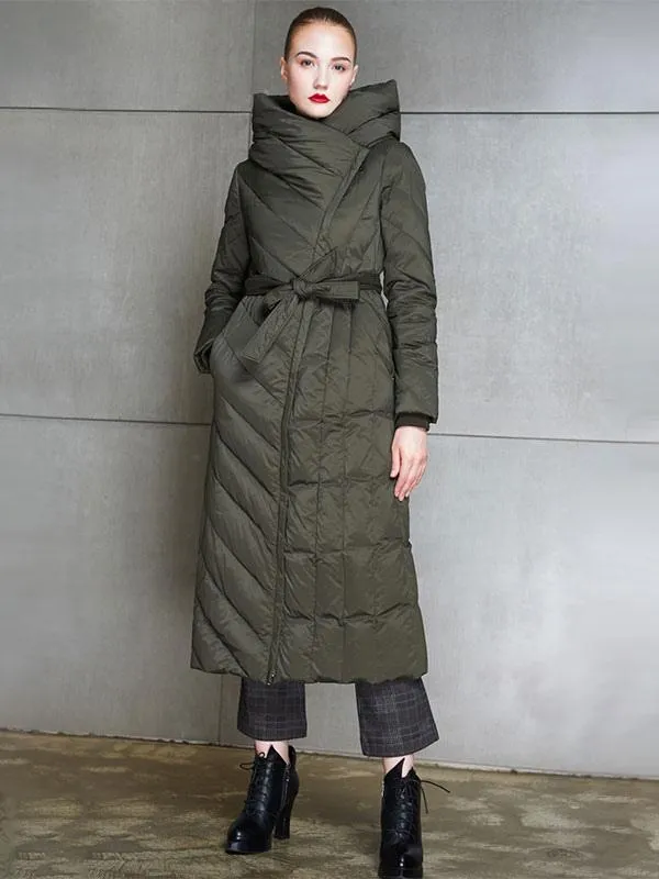 Duck Down Women's Winter Coat Warm Outerwear