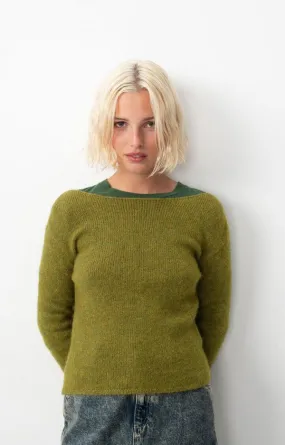 Kiwi Melange Sweater