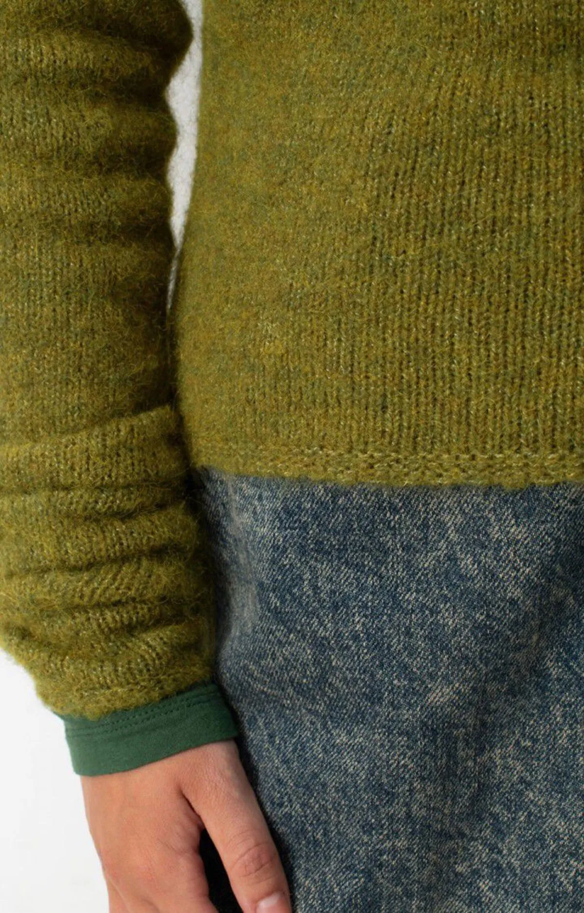 Kiwi Melange Sweater