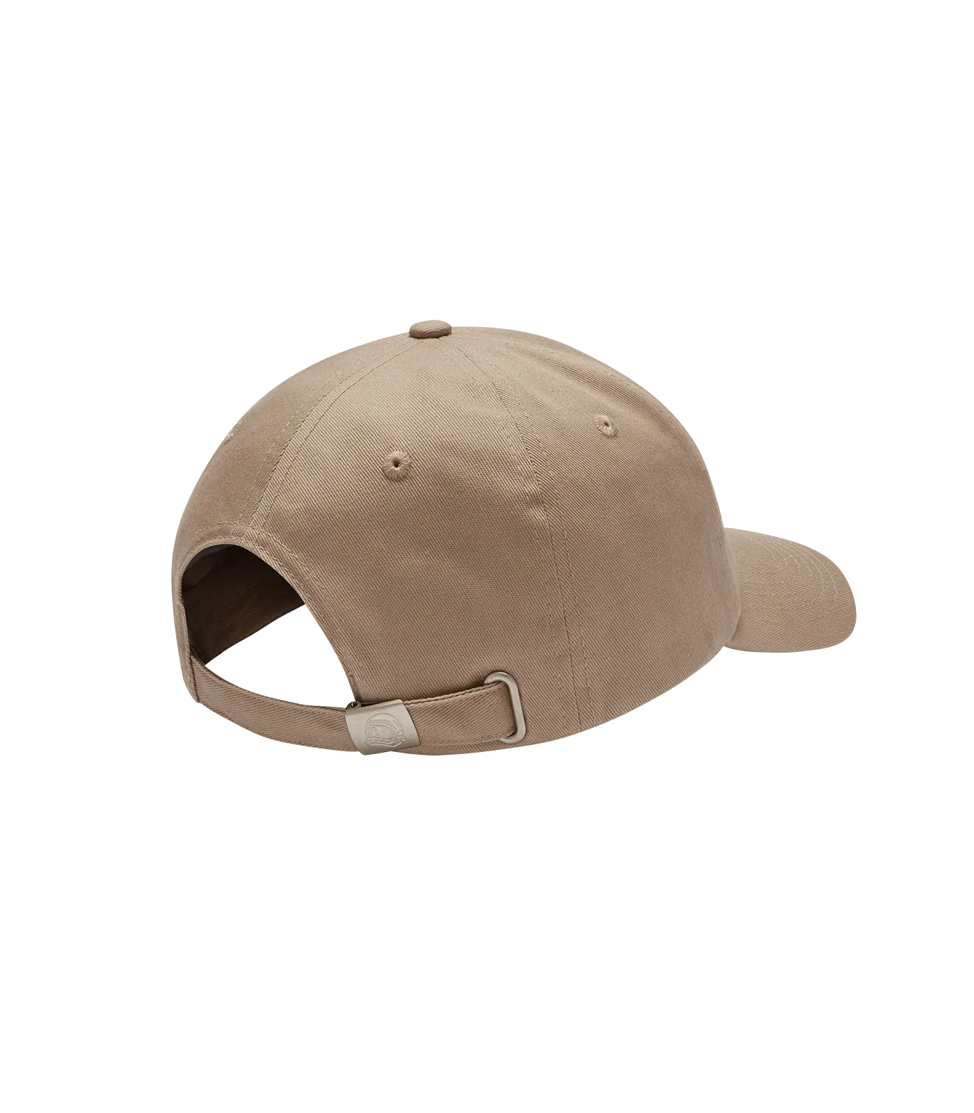 Embroidered Script Logo Cap - Beige