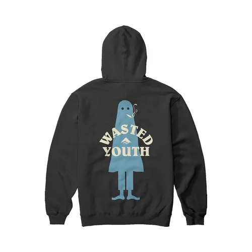 Emerica Black Wasted Youth Hoody