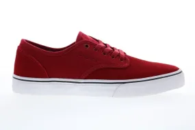 Emerica Wino Standard Men's Red Suede Skate Sneakers Shoes