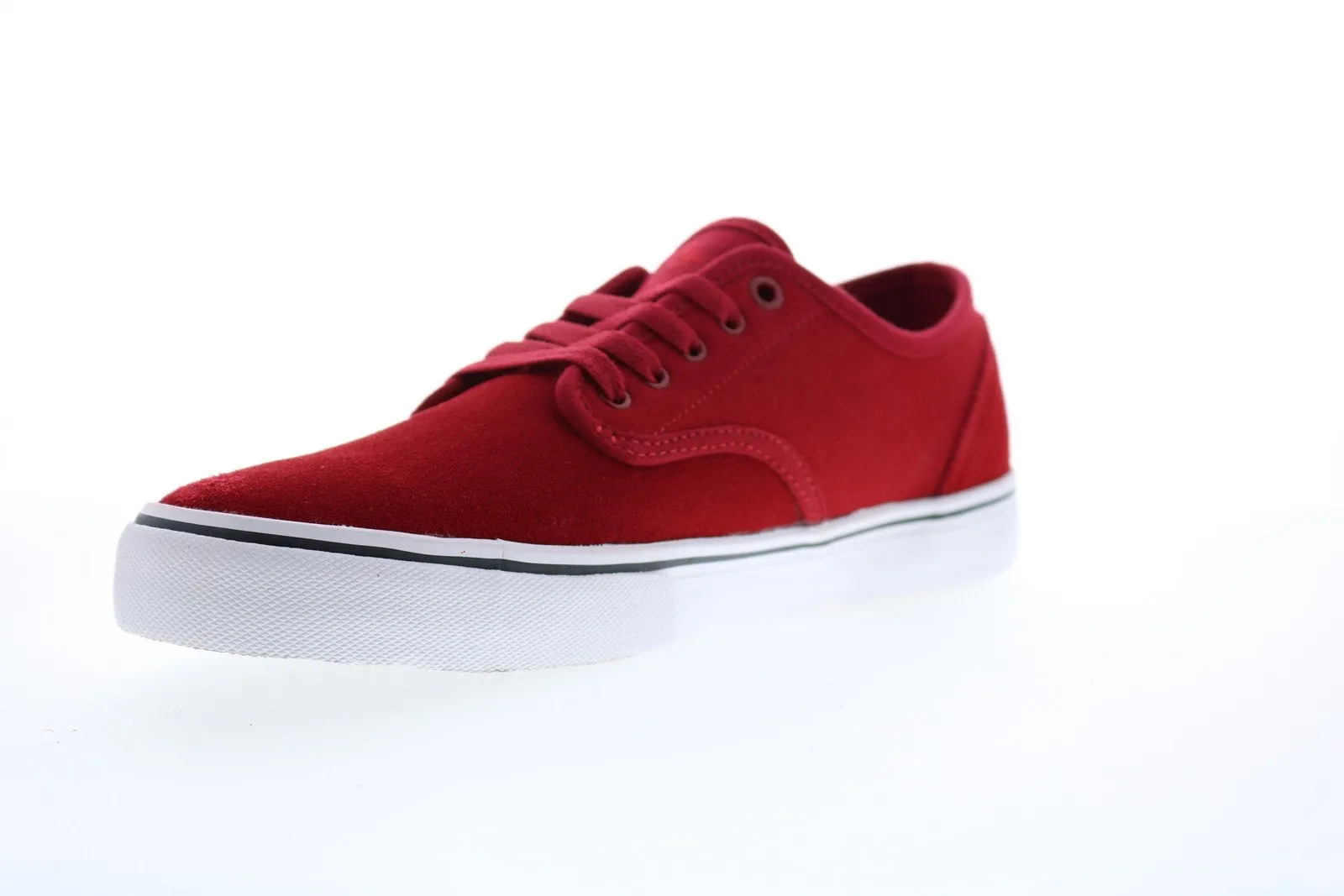 Emerica Wino Standard Men's Red Suede Skate Sneakers Shoes