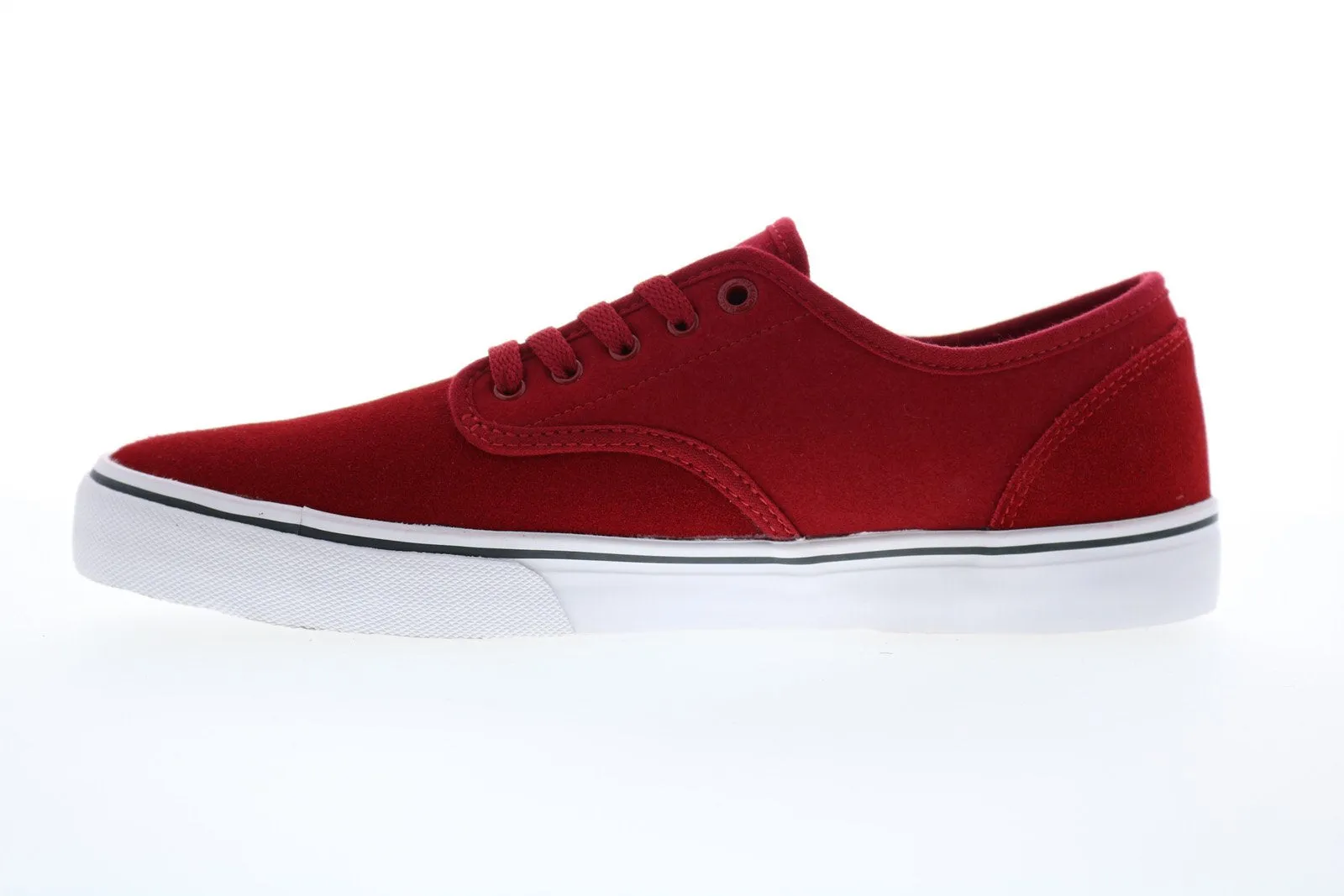 Emerica Wino Standard Men's Red Suede Skate Sneakers Shoes