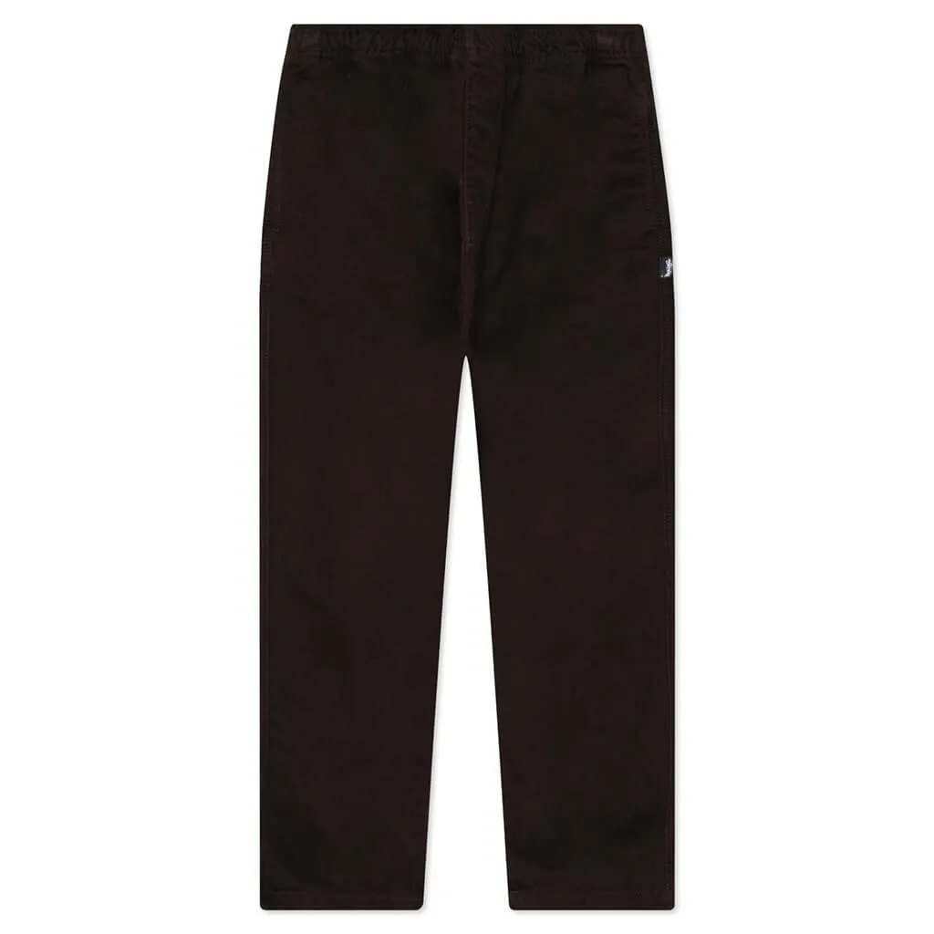 Espresso Beach Pant - Brushed