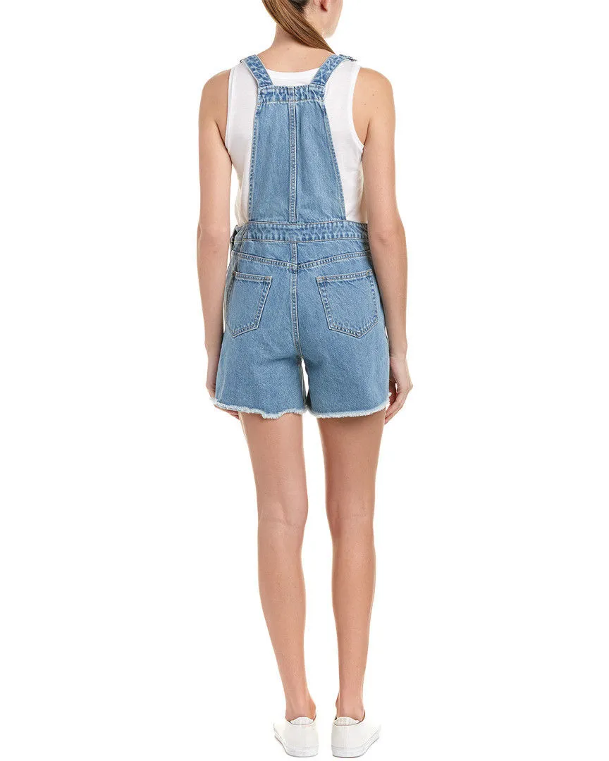 EVIDNT Destroyed Overall Shorts