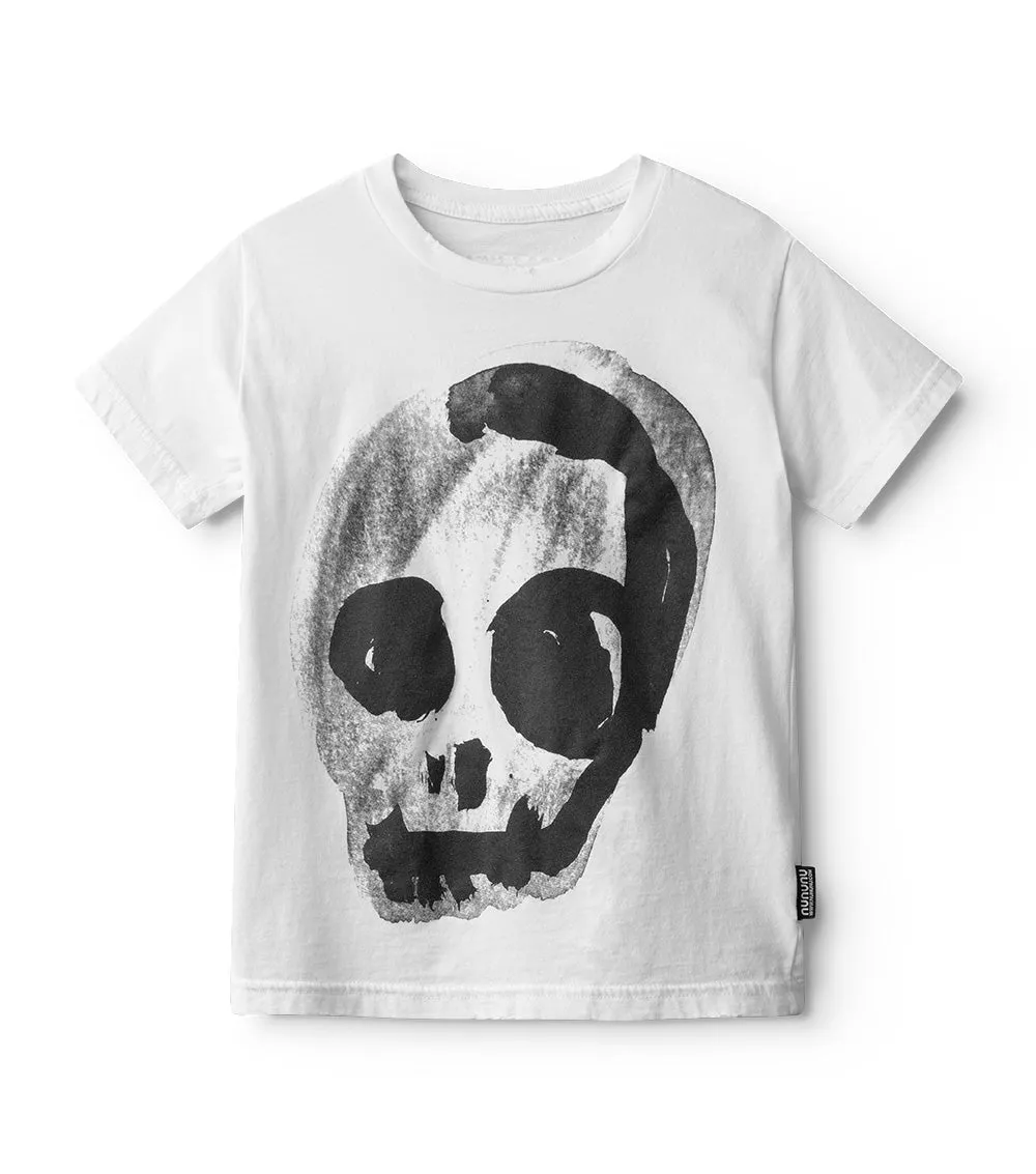 faded skull t-shirt