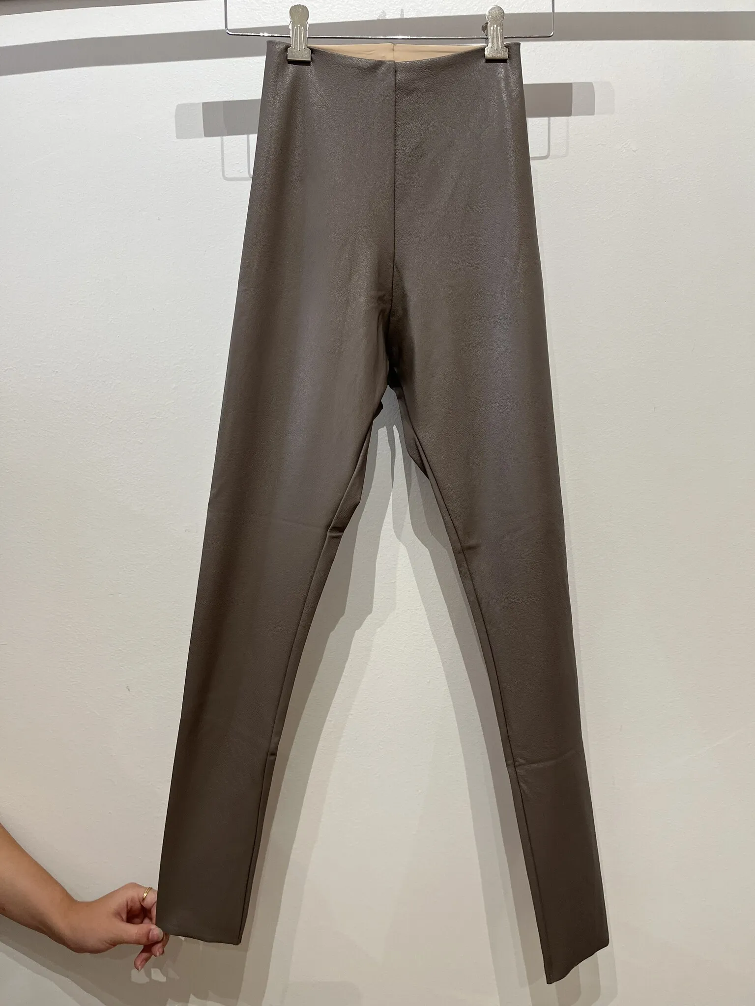 Faux Leather Pants Size 23