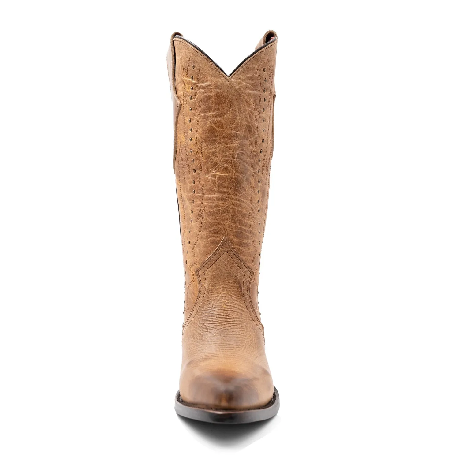 Ferrini Women's Brown Leather Cowboy Boots