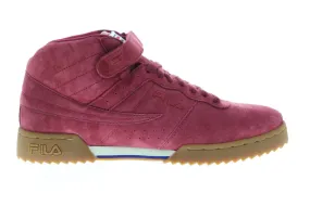 Fila Mens Burgundy Suede Lifestyle Sneakers Shoes F-13 Ripple 1FM00018-944