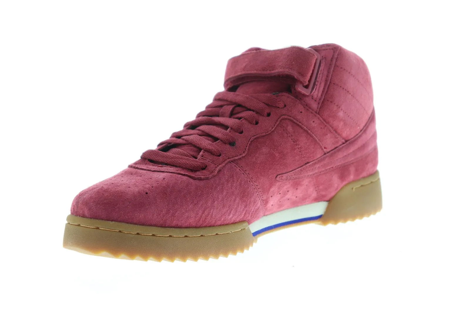 Fila Mens Burgundy Suede Lifestyle Sneakers Shoes F-13 Ripple 1FM00018-944