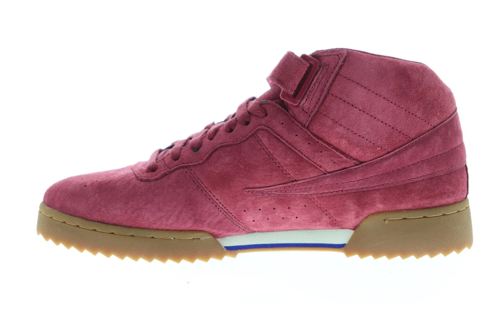 Fila Mens Burgundy Suede Lifestyle Sneakers Shoes F-13 Ripple 1FM00018-944