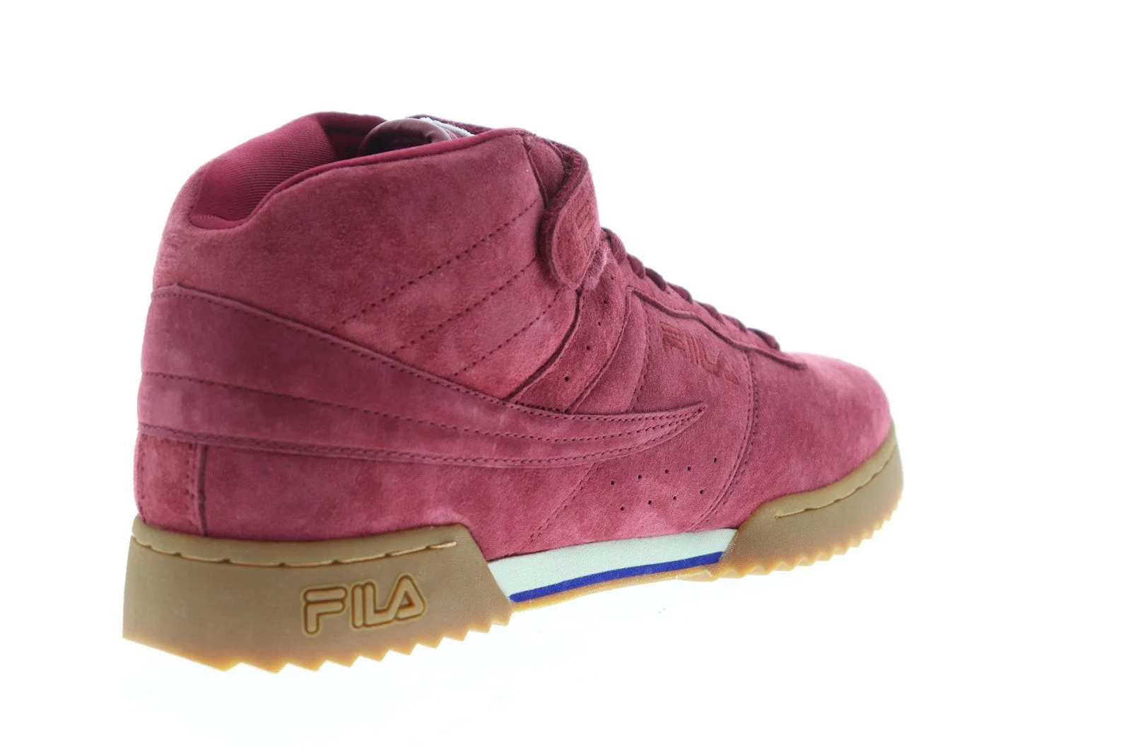 Fila Mens Burgundy Suede Lifestyle Sneakers Shoes F-13 Ripple 1FM00018-944