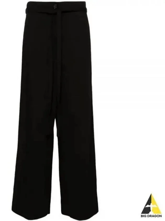 Fluid Tie Waist Trousers in WRB0201 FB0193 001