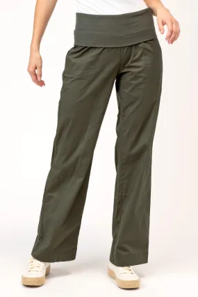 Four-Pocket Fold-Over Pant