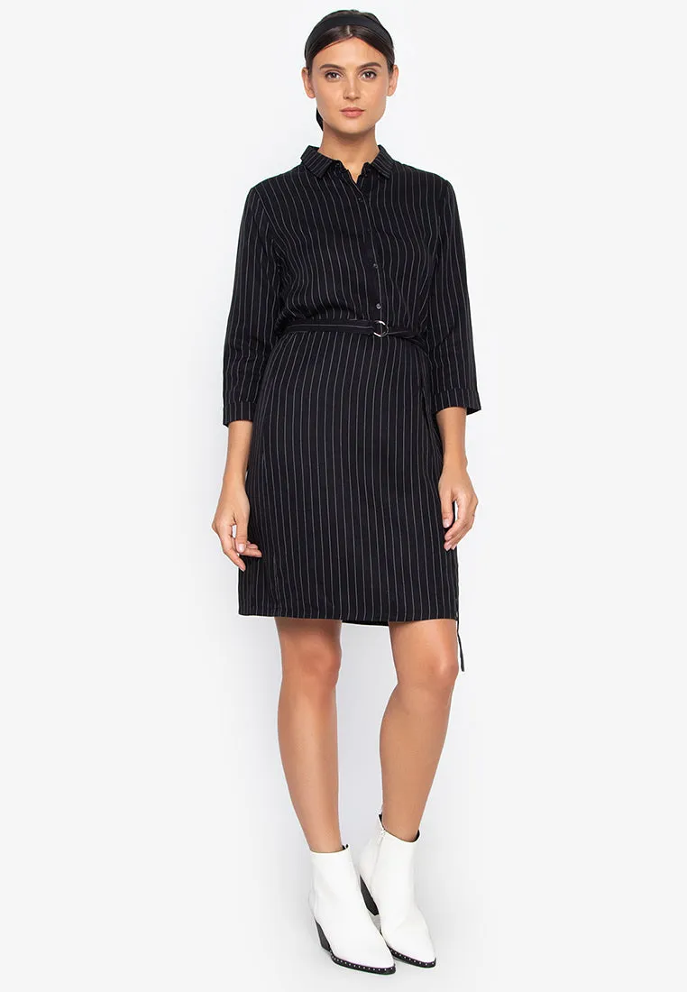 Frida Dress with Stripes - Shop Now.