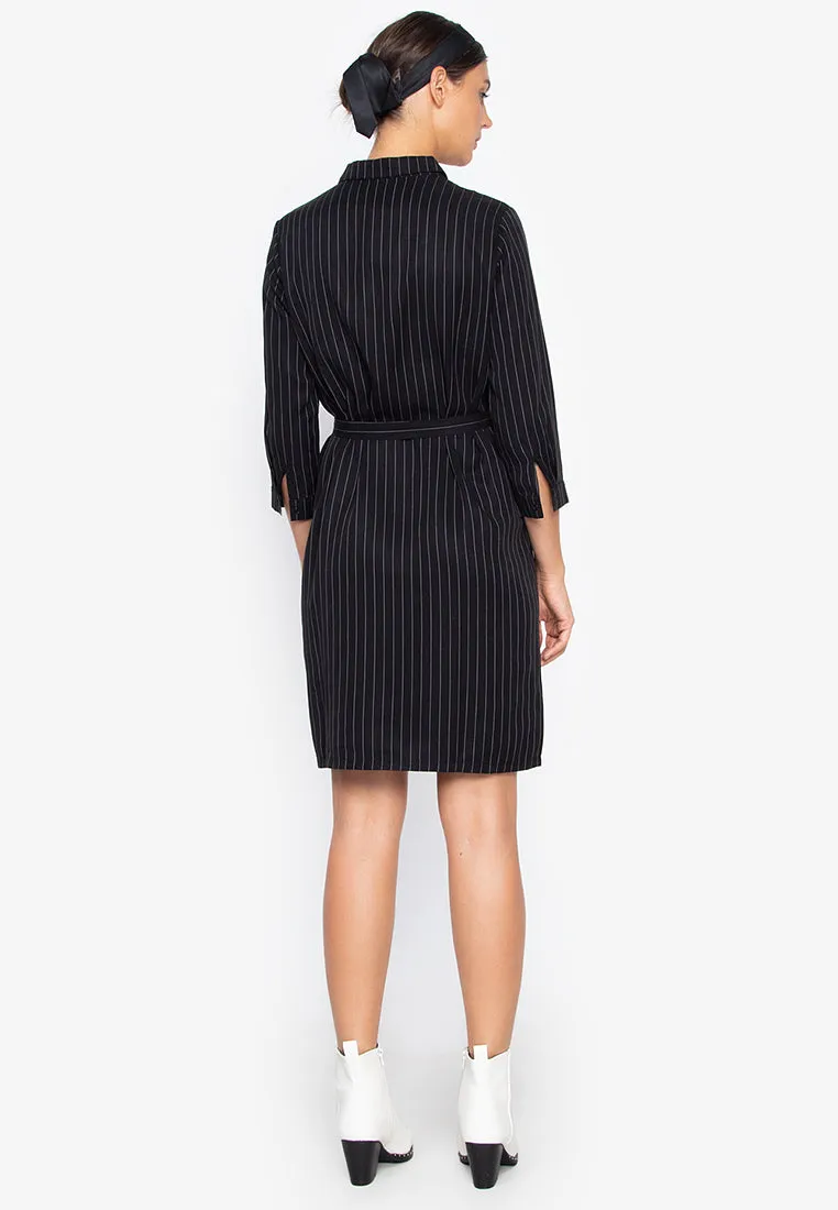 Frida Dress with Stripes - Shop Now.