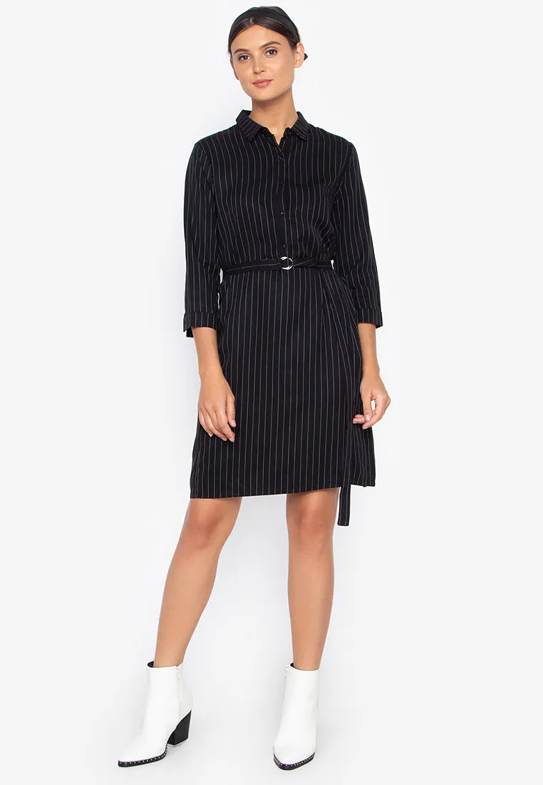 Frida Dress with Stripes - Shop Now.