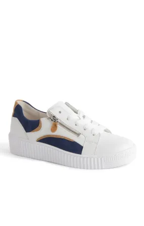 Gabor Tricolour Zip Sneaker for Women