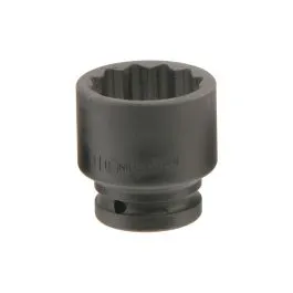 Genius Tools 3/4" Dr. 2-1/4" Thin Wall Impact Socket (12-Point) (CR-Mo) - 695272