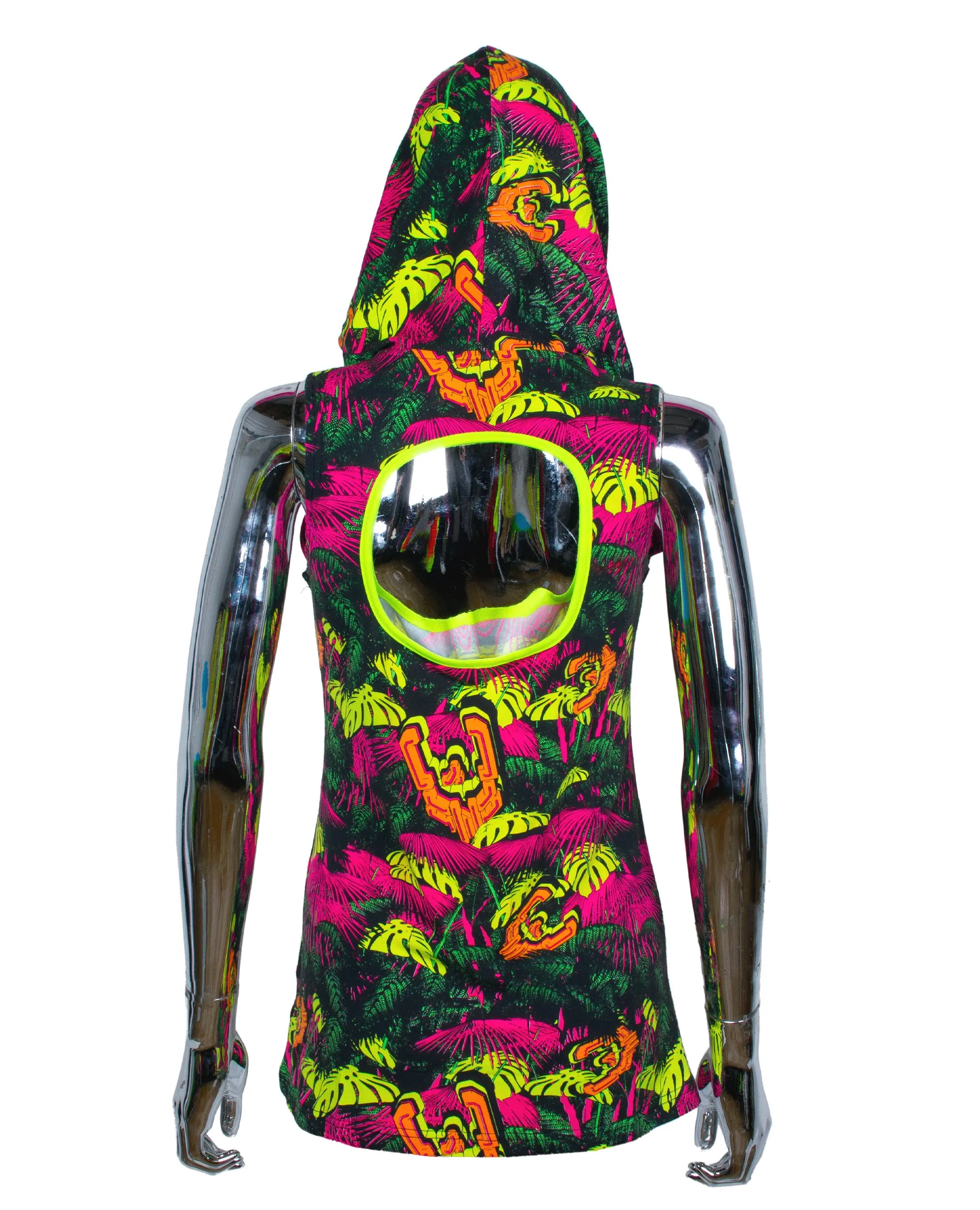 Girls Neon Jungle Tech Vest