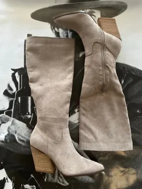 Gray Enzo Boots