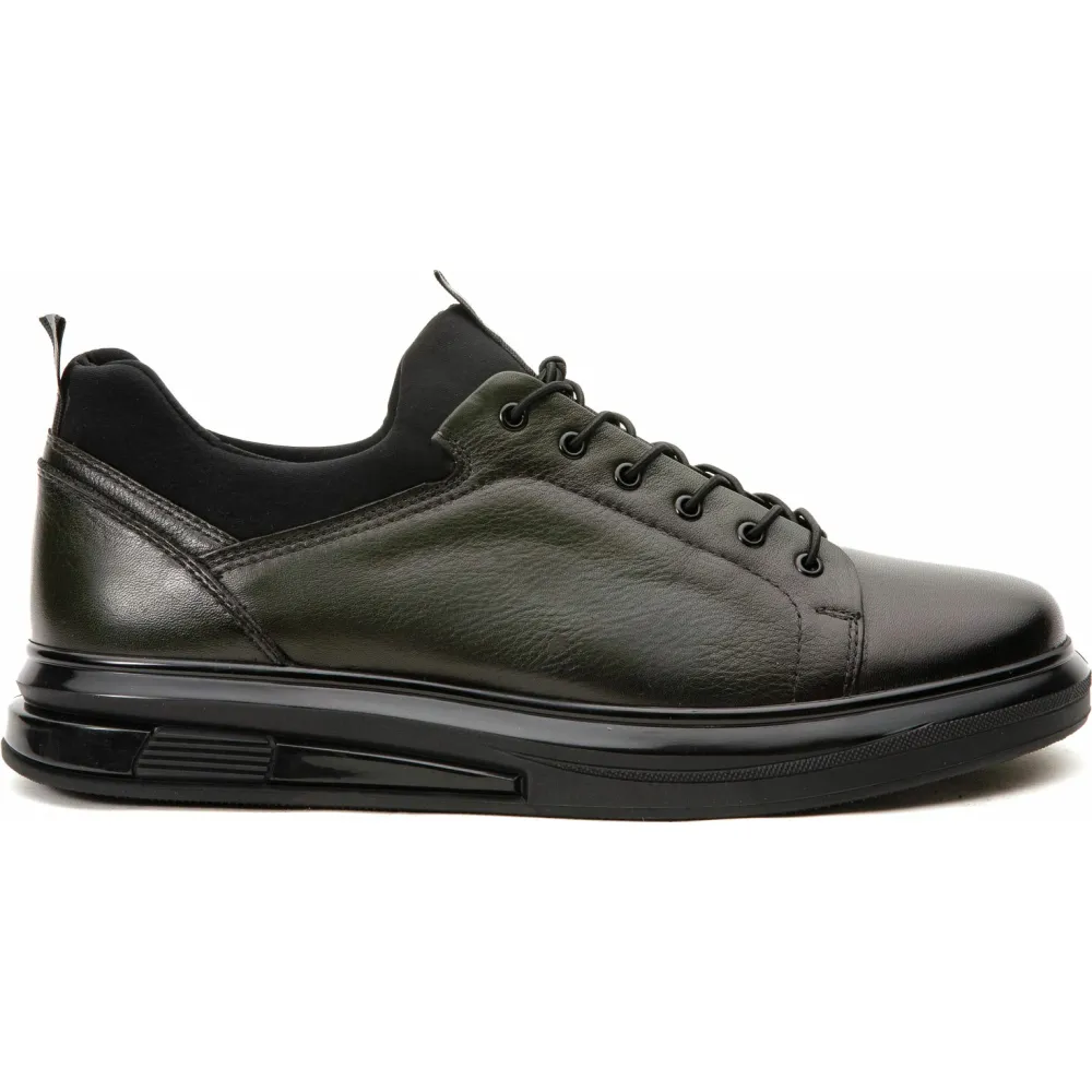 Green Leather Vilnius Sneaker