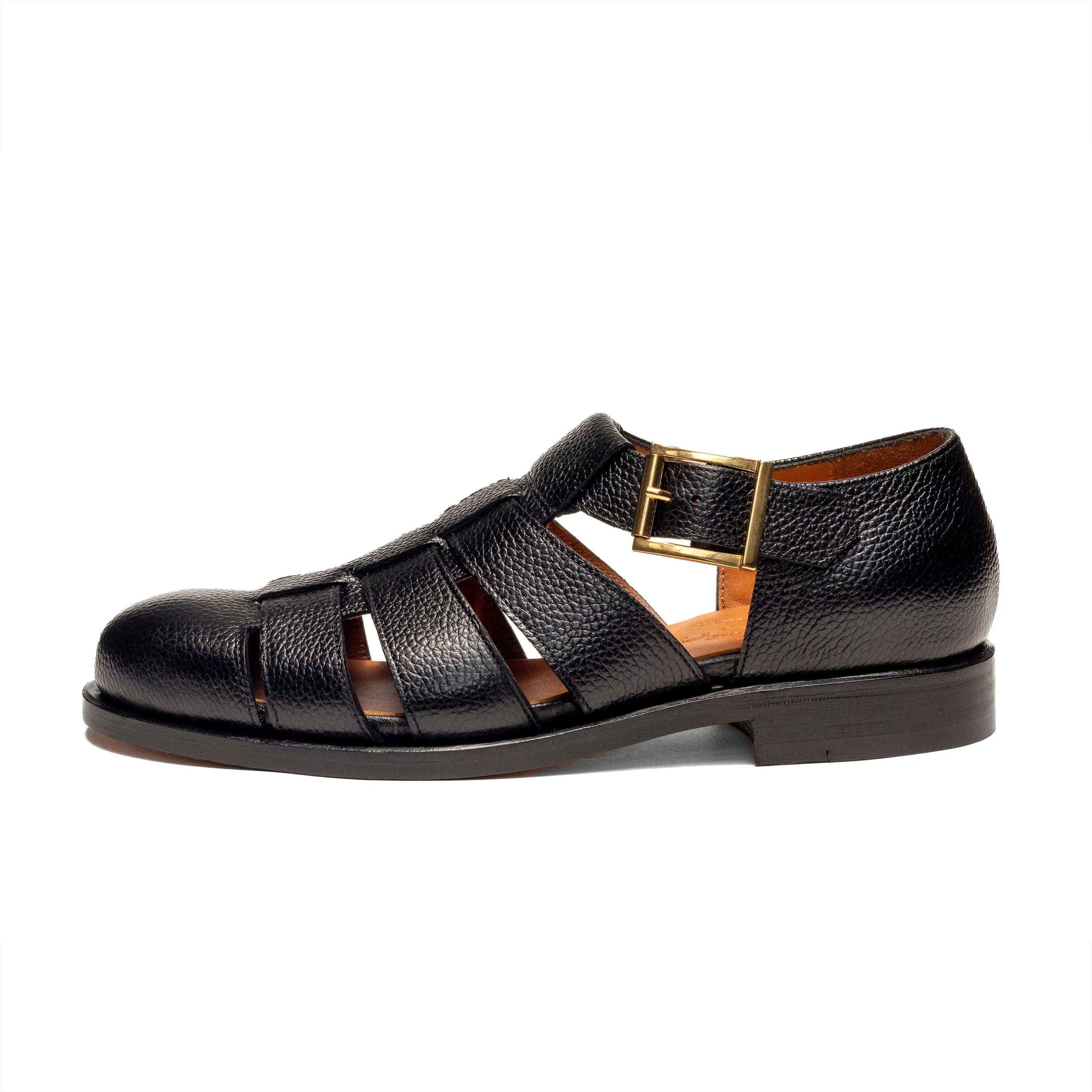 Gurkha Sandal for Men - Picollo Black 98819