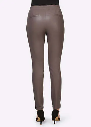 Heine Faux Leather Leggings Grattan