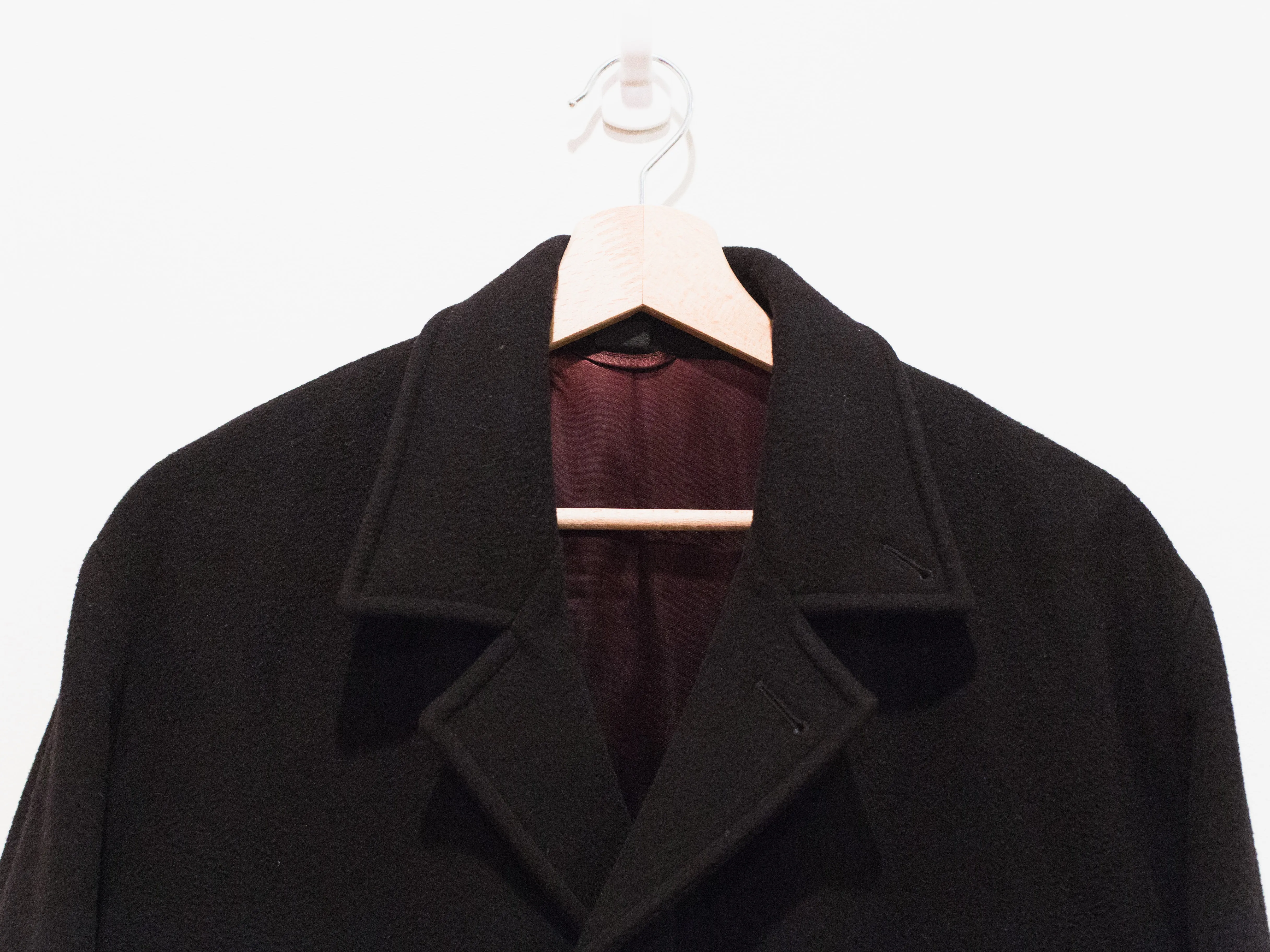 Helmut Lang Wool Cashmere Deck Coat - Shop Now!