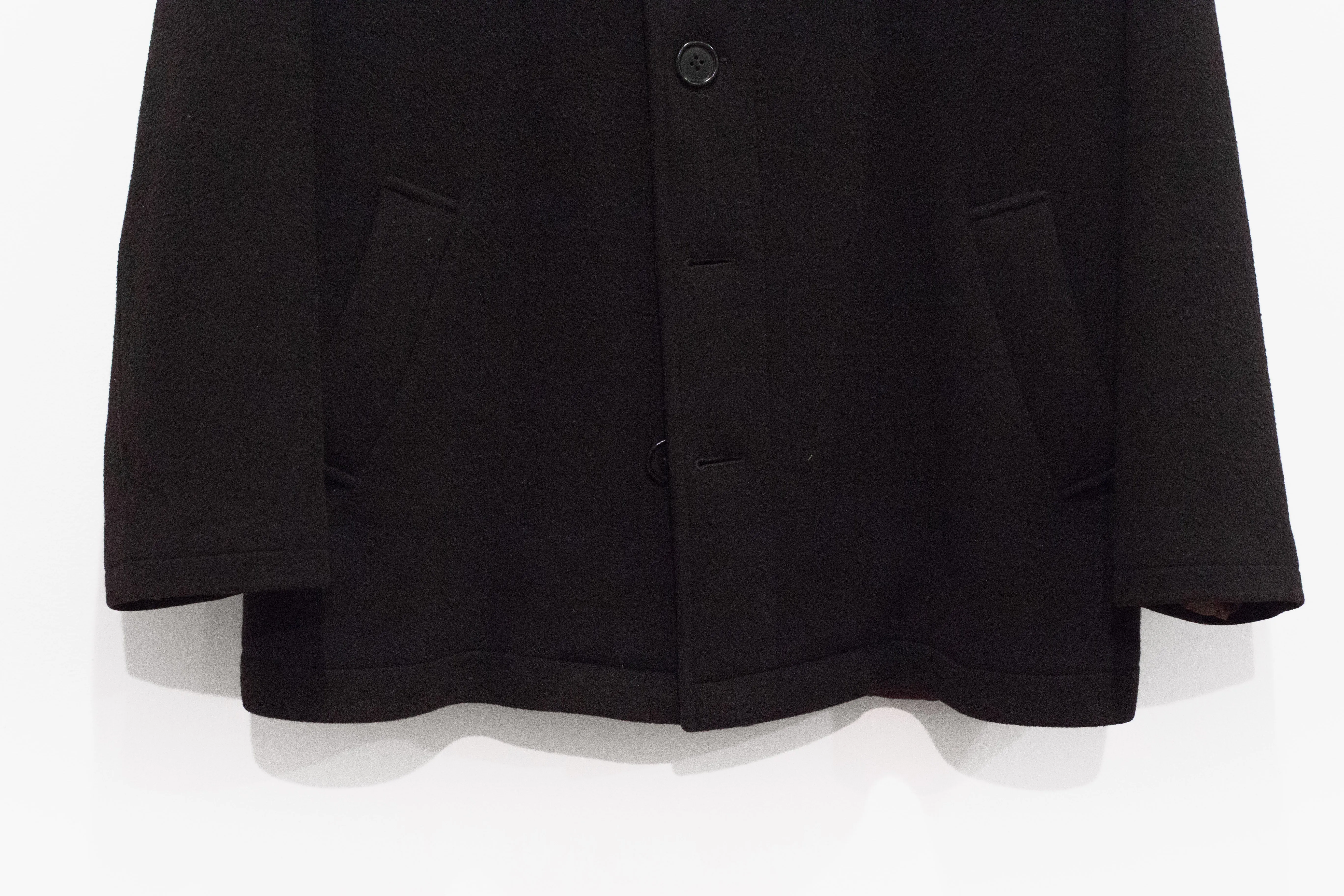 Helmut Lang Wool Cashmere Deck Coat - Shop Now!